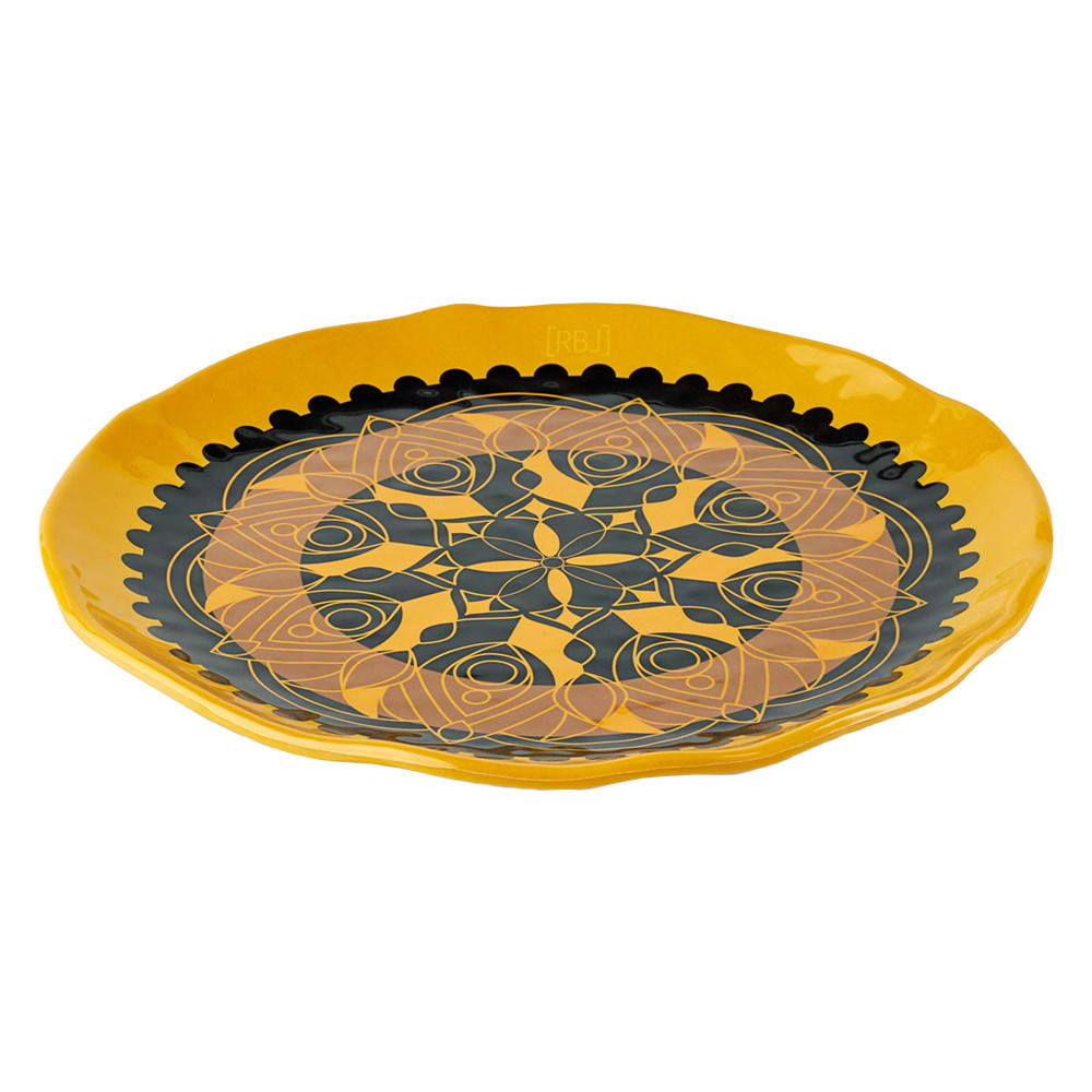 RBL Dinerbord Geel RBL Dinerbord Geel