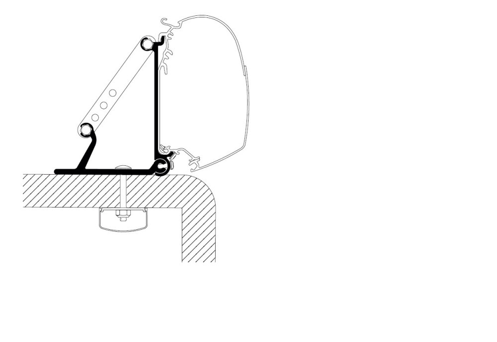 Thule Wall Universal Adapter Roof Thule Wall Universal Adapter Roof