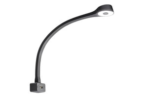 LED Lamp met Zwanenhals F Flexibel 12V Zwart