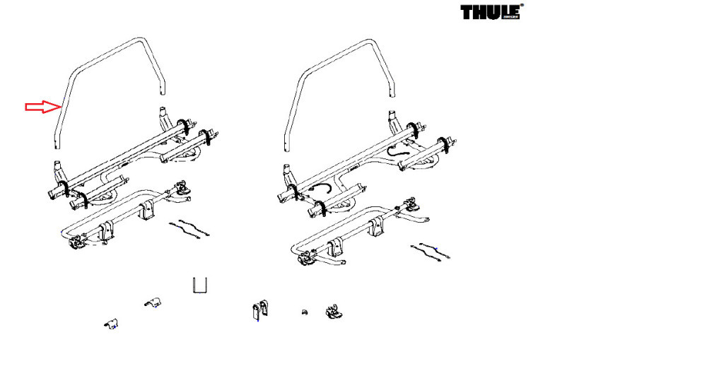 Thule Caravan SuperB XT SV Platform Complete Black