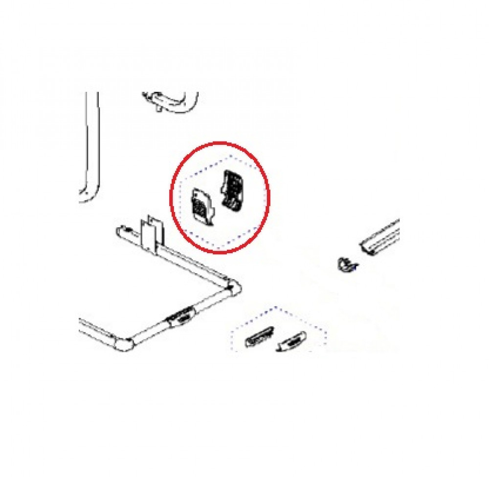 Thule Excellent hinge covers (1L+1R)