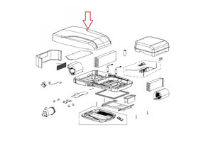 Telair Silent 7300H bovenkap
