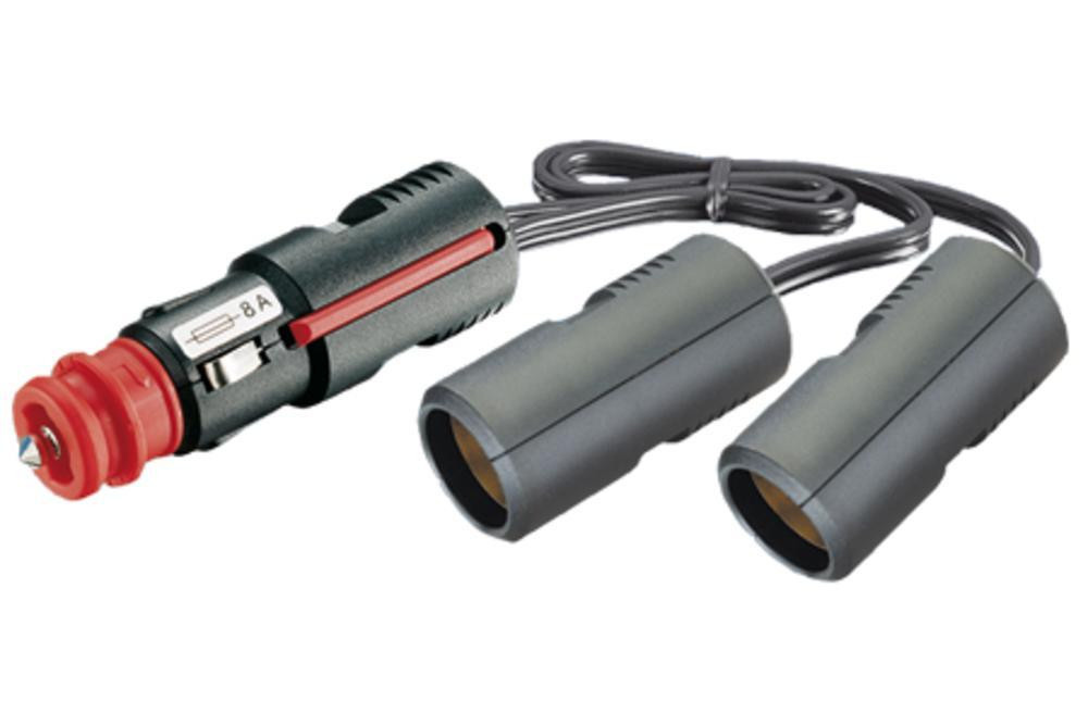 Verlengkabel Uni 12V> 2x Uni contra Verlengkabel Uni 12V> 2x Uni contra