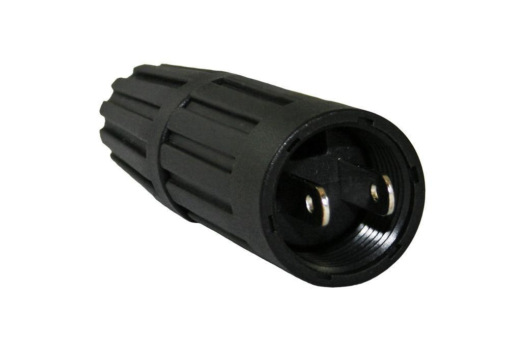 Power Line Stekker 12V Male met Lock Power Line Stekker 12V Male met Lock