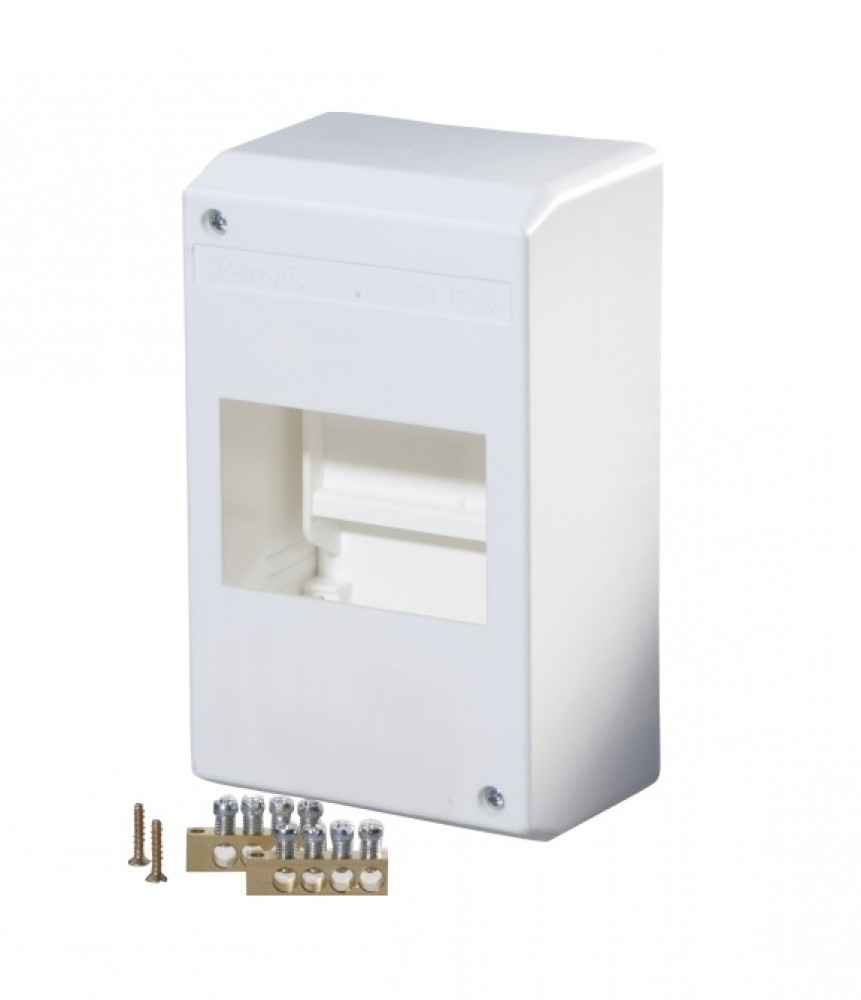 Installatiekast 4-Delig N-/PE-Klemmen Installatiekast 4-Delig N-/PE-Klemmen