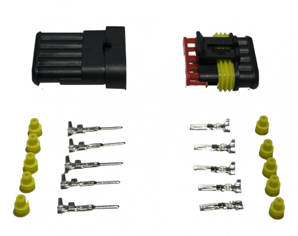 Superseal Connector Set 5-Polig Superseal Connector Set 5-Polig
