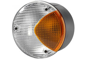 Hella Achteruitrijlicht/Knipperlicht Rond Wit/Oranje 12/24V