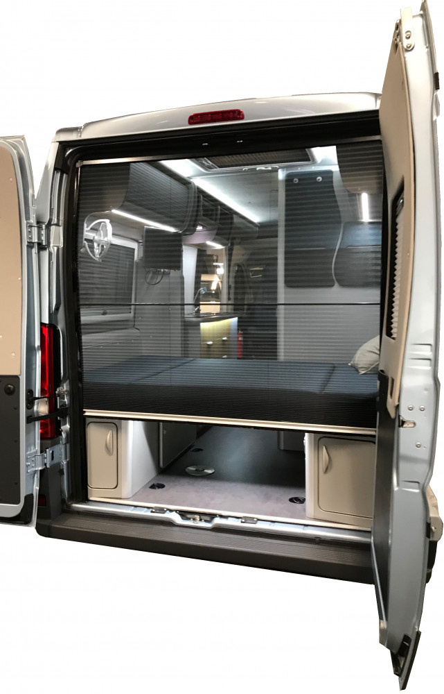 Horrex Schuifhor Achterklep Ducato H1 Horrex Schuifhor Achterklep Ducato H1