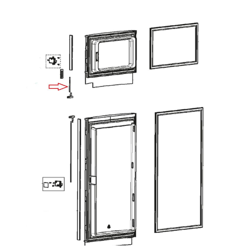 Dometic RMD8505 Deurvergrendeling baldakijn