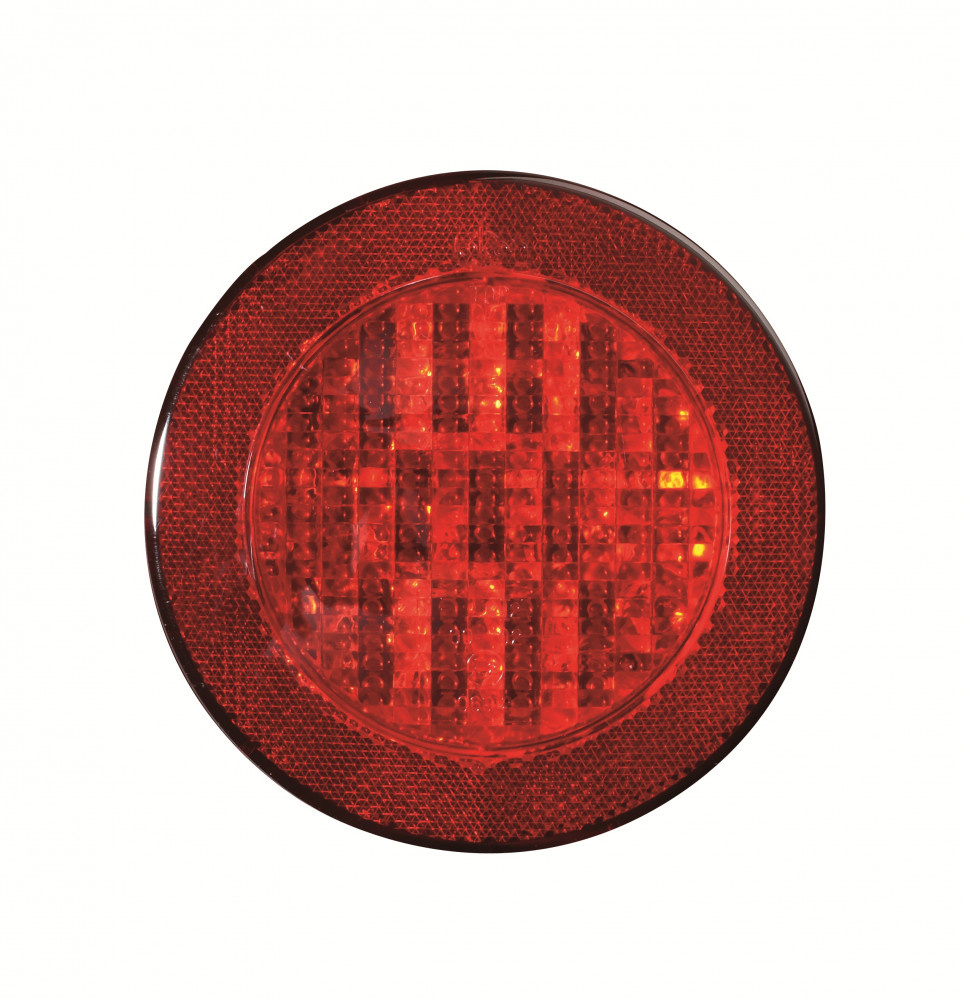 Jokon Mistlicht LED 730 met Reflector Rond Rood Jokon Mistlicht LED 730 met Reflector Rond Rood