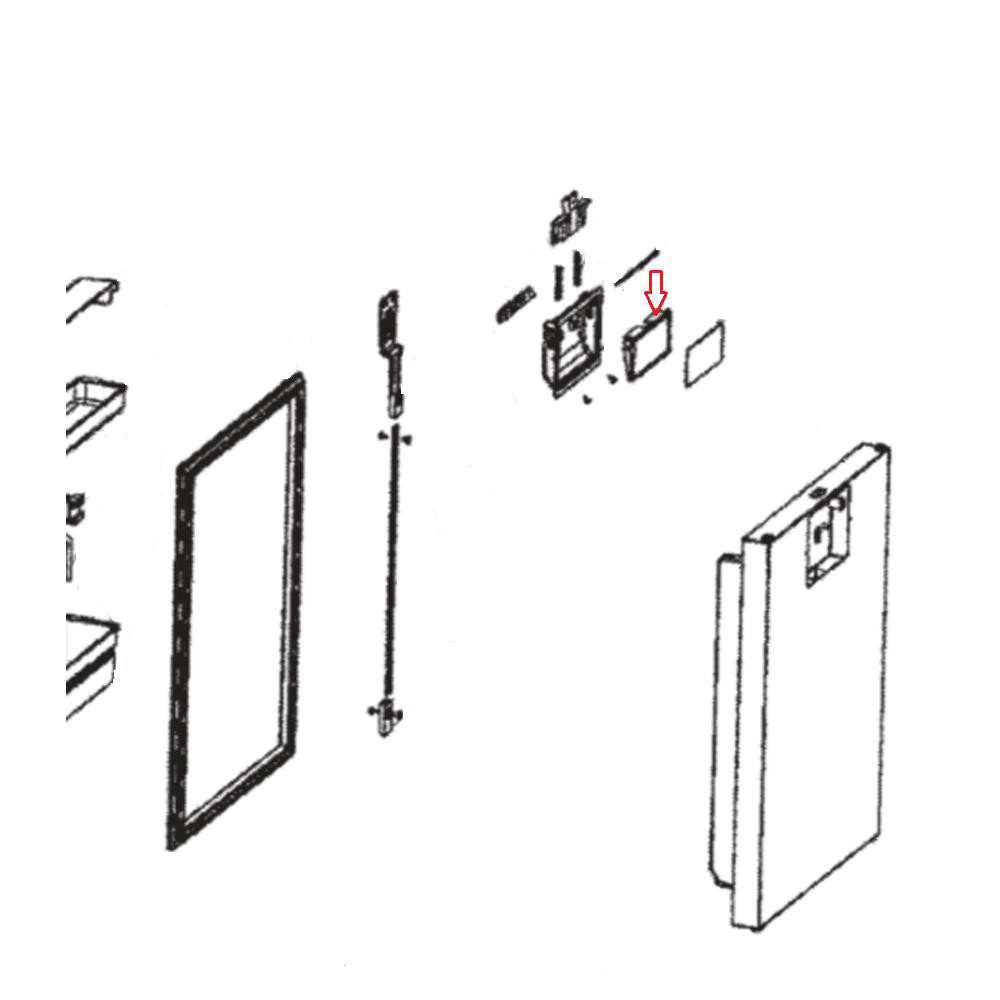 Dometic CRX80 Handvat