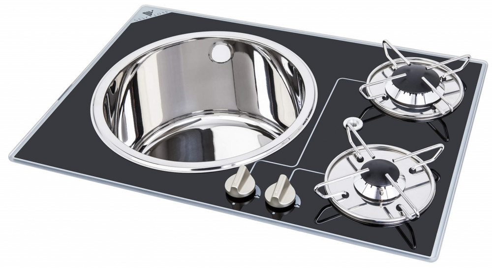 Navy Load Kookplaat 2-Pits met Spoelbak Links 600x420 Navy Load Kookplaat 2-Pits met Spoelbak Links 600x420