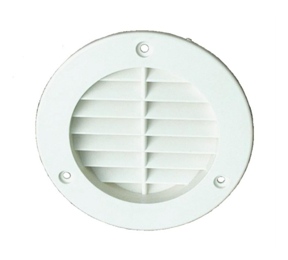 Rozet inbouw Wit rond 80mm Rozet inbouw Wit rond 80mm