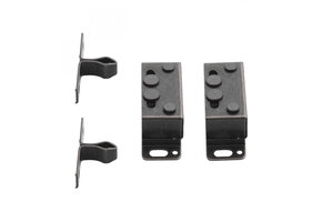 Dubbele rolsnapper metaal brons