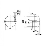 Jokon Achterlicht LED 720 Achterlicht en Remlicht Jokon Achterlicht LED 720 Achterlicht en Remlicht