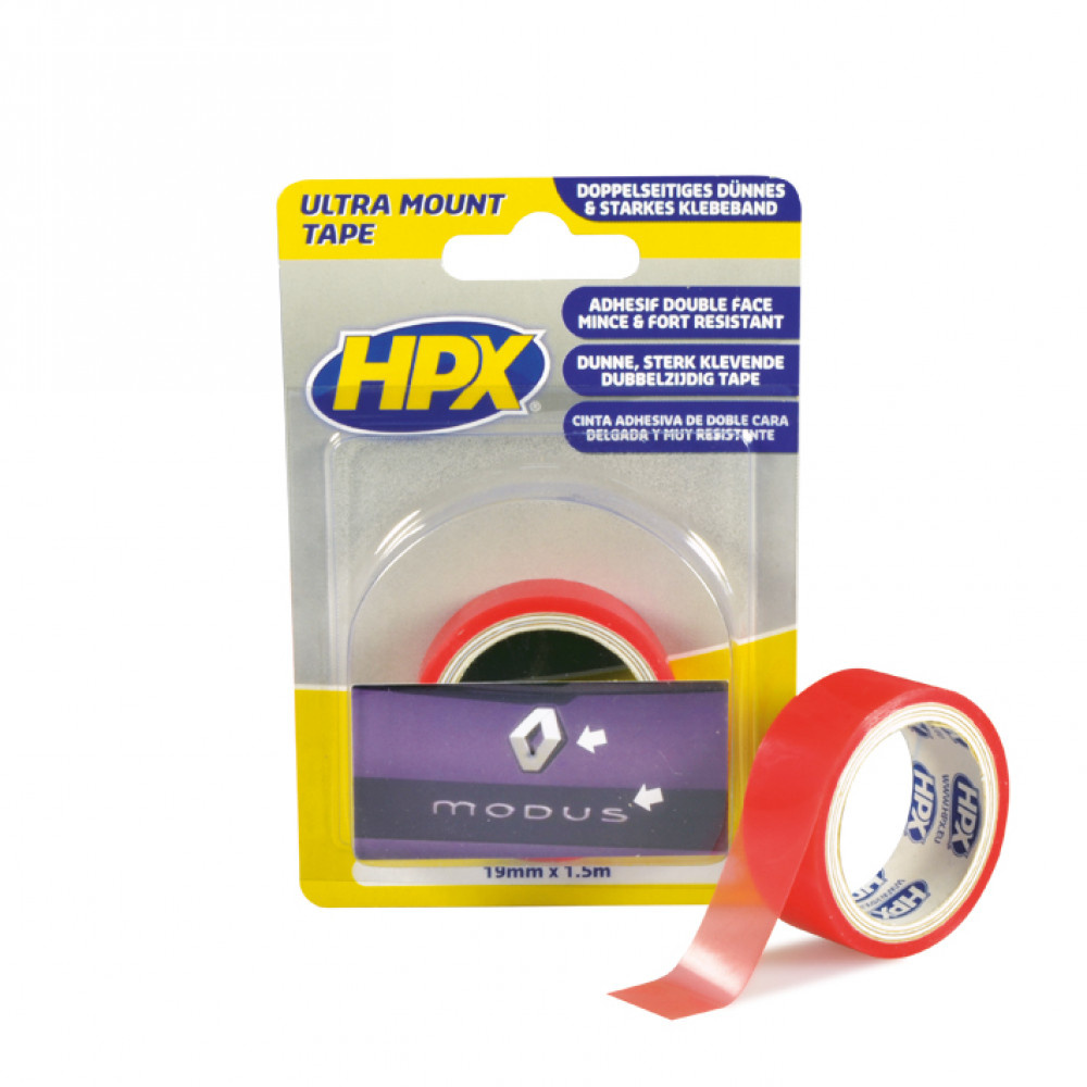 HPX Ultra Mount Tape Transparant 1.5m HPX Ultra Mount Tape Transparant 1.5m