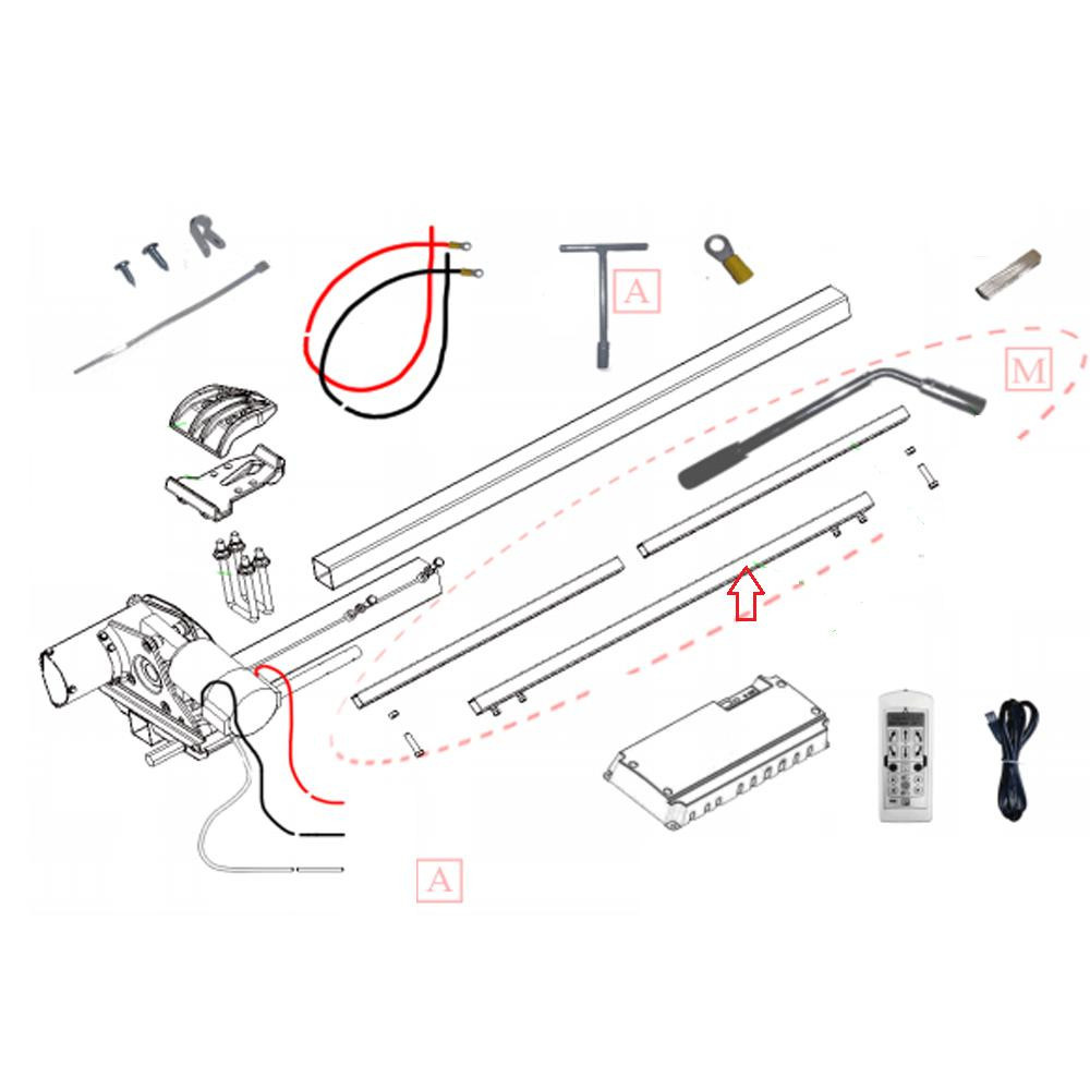 P1 Duostang Verbindingspijp