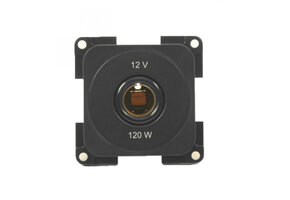 Presto Contactdoos 12V 2-Polig Inbouw S-10.000 Bruin