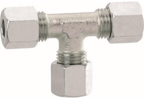 T-Stuk met Snijring 3x8mm