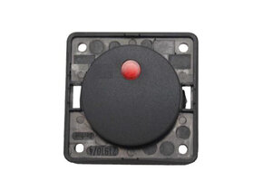 Berker Aan/Uitschakelaar Flow/Pure met Lampje Inbouw Antraciet Mat 12V