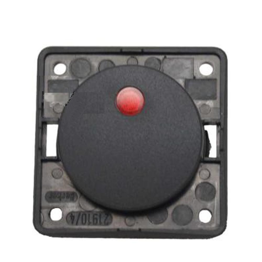 Berker Aan/Uitschakelaar Flow/Pure met Lampje Inbouw Antraciet Mat 12V Berker Aan/Uitschakelaar Flow/Pure met Lampje Inbouw Antraciet Mat 12V