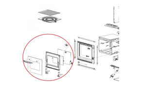 Dometic Ovendeur Compleet 30L RO 311