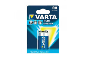 Varta High Energy Alkaline Batterij 9 Volt