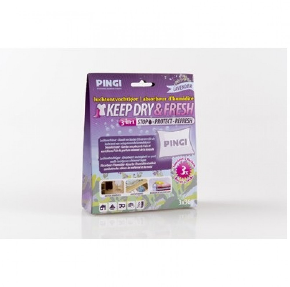 Pingi DryScents zakjes 3 x 36gr Pingi DryScents zakjes 3 x 36gr