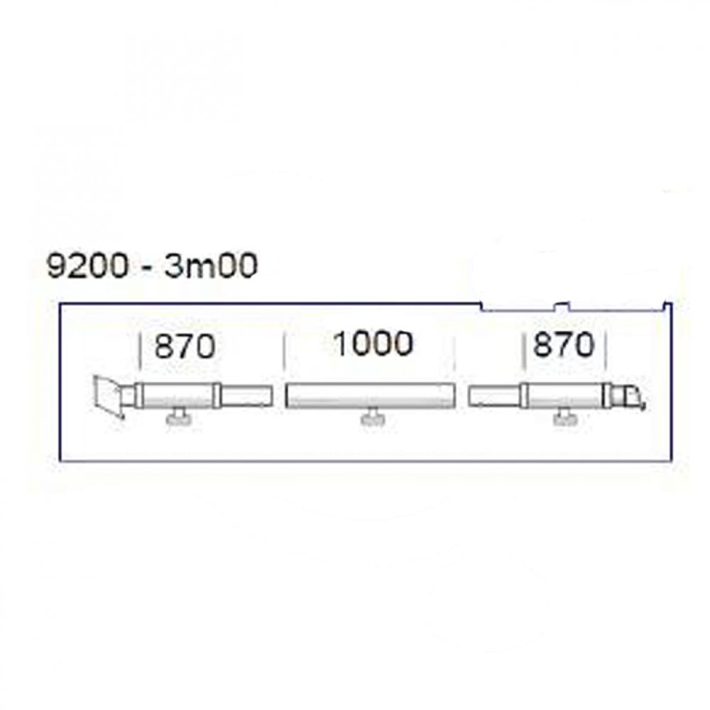 Thule clamping profile 9200 3 mr Left Thule clamping profile 9200 3 mr Left