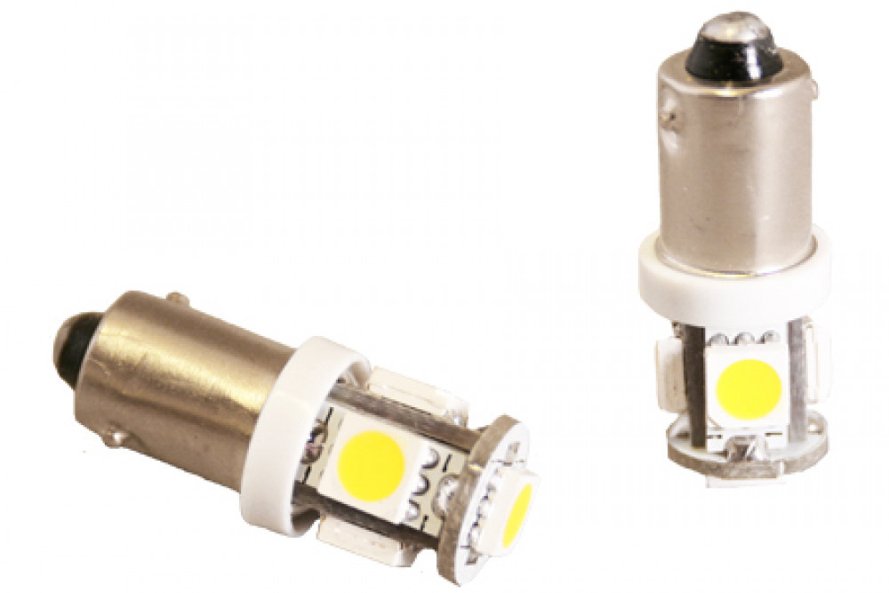 Lamp LED BA9S 0.5W/41Lumen/5Leds Lamp LED BA9S 0.5W/41Lumen/5Leds