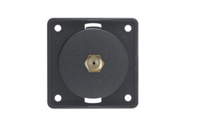 Berker Contactdoos SAT Inbouw Antraciet Mat