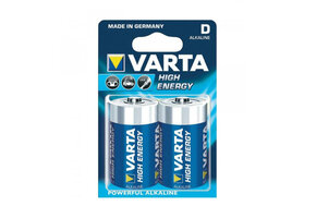 Varta High Energy Alkaline Batterij D-Cel LR20 2st.