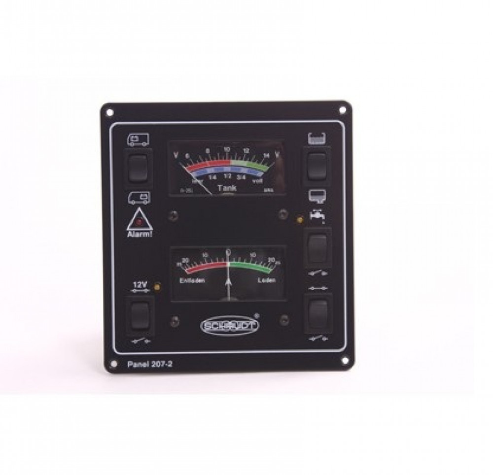 Schaudt Paneel + 2 wijzers V/Water/A IT 207 Schaudt Paneel + 2 wijzers V/Water/A IT 207