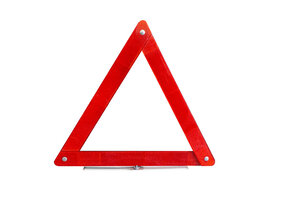 Gevarendriehoek Kunststof