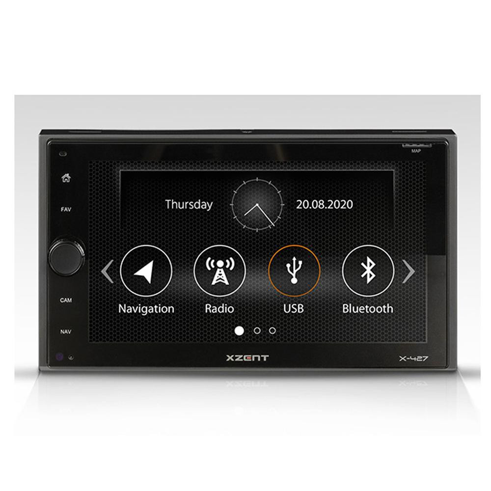Zenec Multimedia Autoradio voor Navigatie X-427 Zenec Multimedia Autoradio voor Navigatie X-427