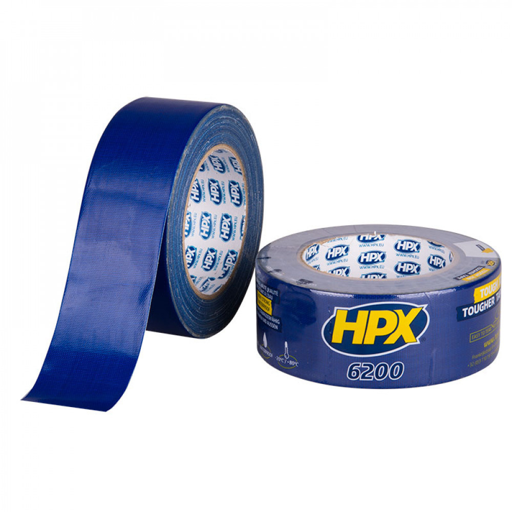 HPX 6200 Reparatie Tape 48mmx25m Donkerblauw HPX 6200 Reparatie Tape 48mmx25m Donkerblauw