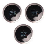 ViaMondo Thermosfles 0.33L Bamboe met Temperatuur Display