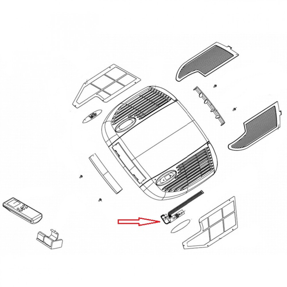 Telair Silent Ontvanger voor Afstandsbediening 7400H/8400H