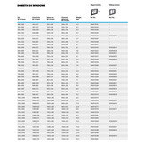 Dometic S4 Schuifraam 700x400mm