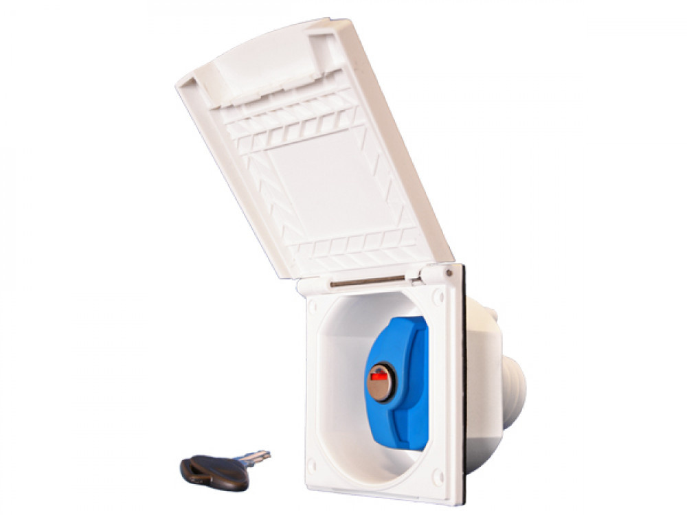 Waterinbouwdoos Vierkant Wit Waterinbouwdoos Vierkant Wit