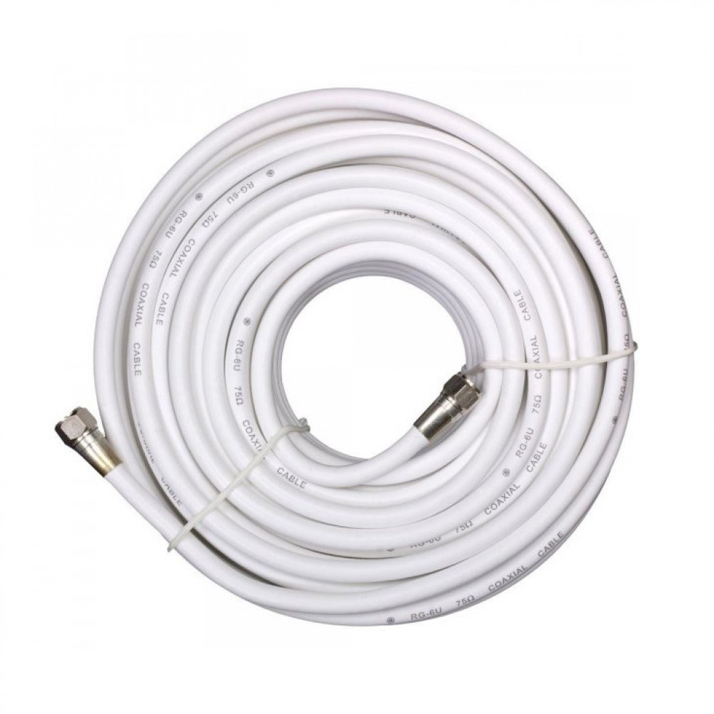 Satellietkabel 2,5m + F-stekker Satellietkabel 2,5m + F-stekker