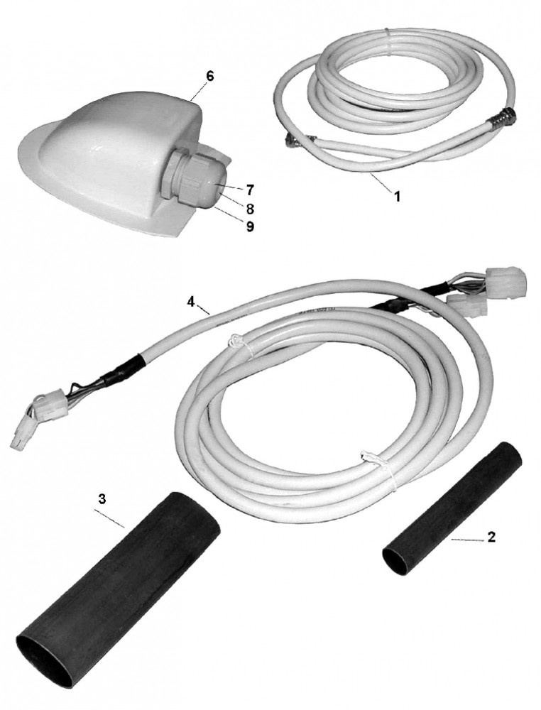 Teleco Coaxkabel 3m incl. F/F-connector nr. 5950 Teleco Coaxkabel 3m incl. F/F-connector nr. 5950