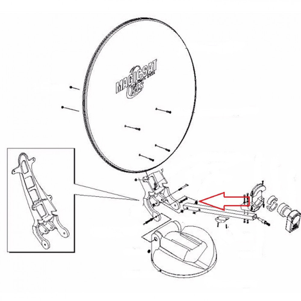 Teleco Nylon bus nr. 6076, set a 2