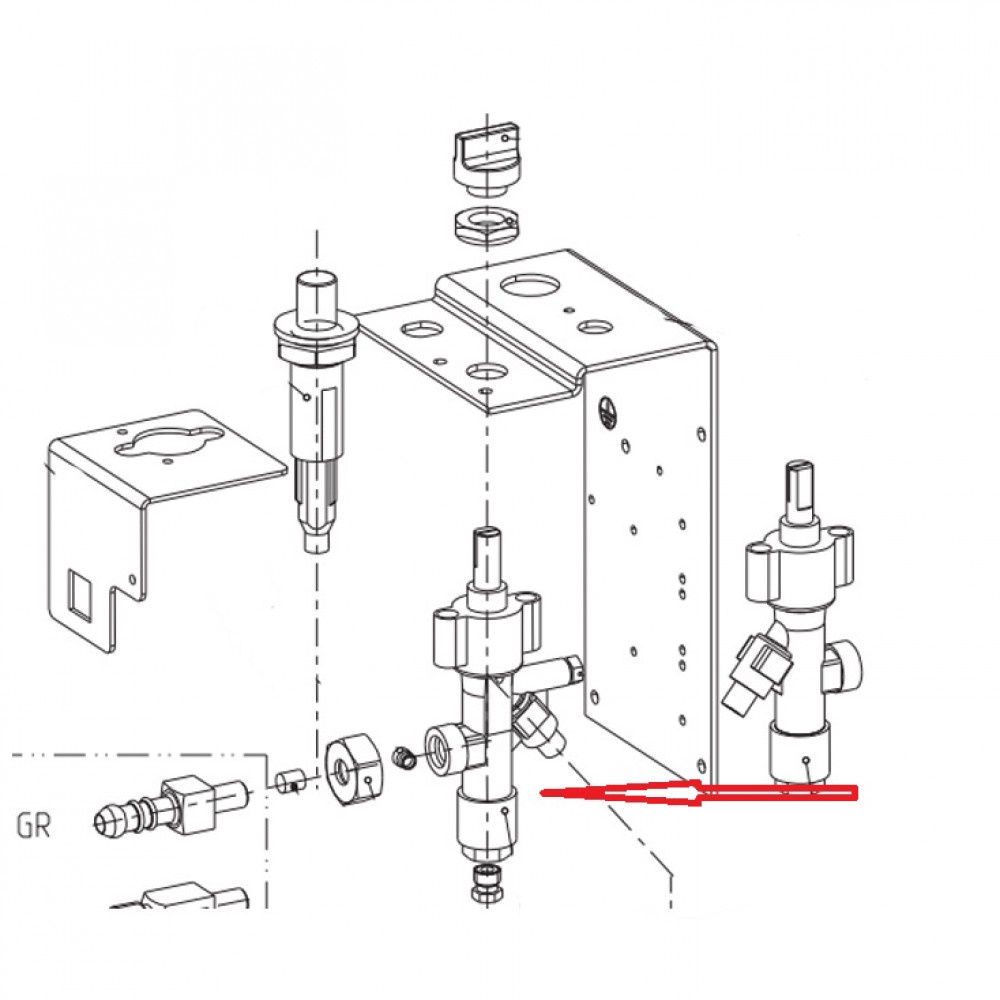 Dometic RC1600EGP Gasregelingsklep 30/ 50mbar Dometic RC1600EGP Gasregelingsklep 30/ 50mbar
