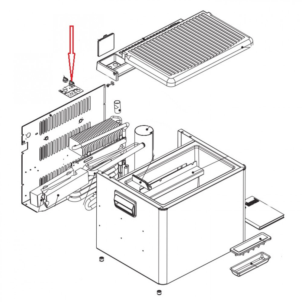 Dometic Draaiknop Thermostaat RC1200