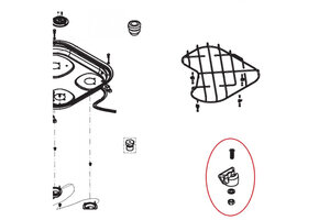 Dometic EK2000 Montageset  (5st)