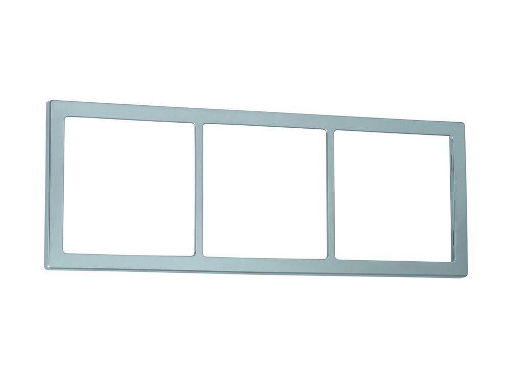 Presto Afdekraam 3-Vaks S-20.000 Chroom Mat Presto Afdekraam 3-Vaks S-20.000 Chroom Mat