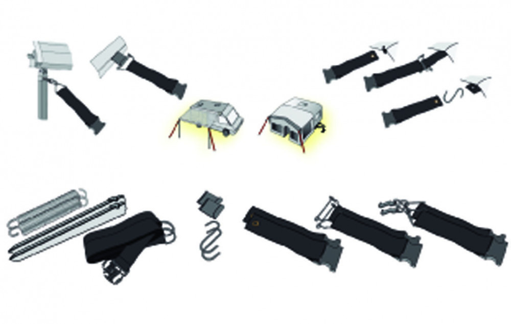 Universele stormbandenset Unica Universele stormbandenset Unica