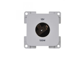 Presto Contactdoos 12V 2-Polig Inbouw S-10.000 Wit