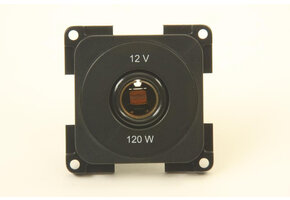 Presto Contactdoos 12V 2-Polig Inbouw S-10.000 Zwart